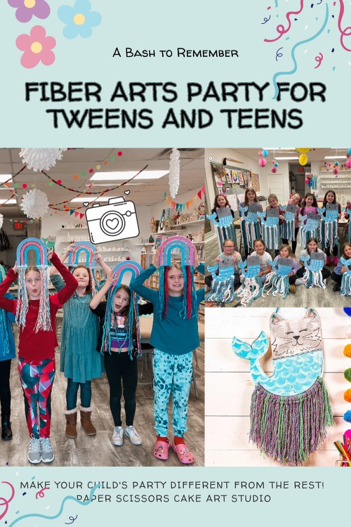 Fiber Arts Party for Tweens and Teens