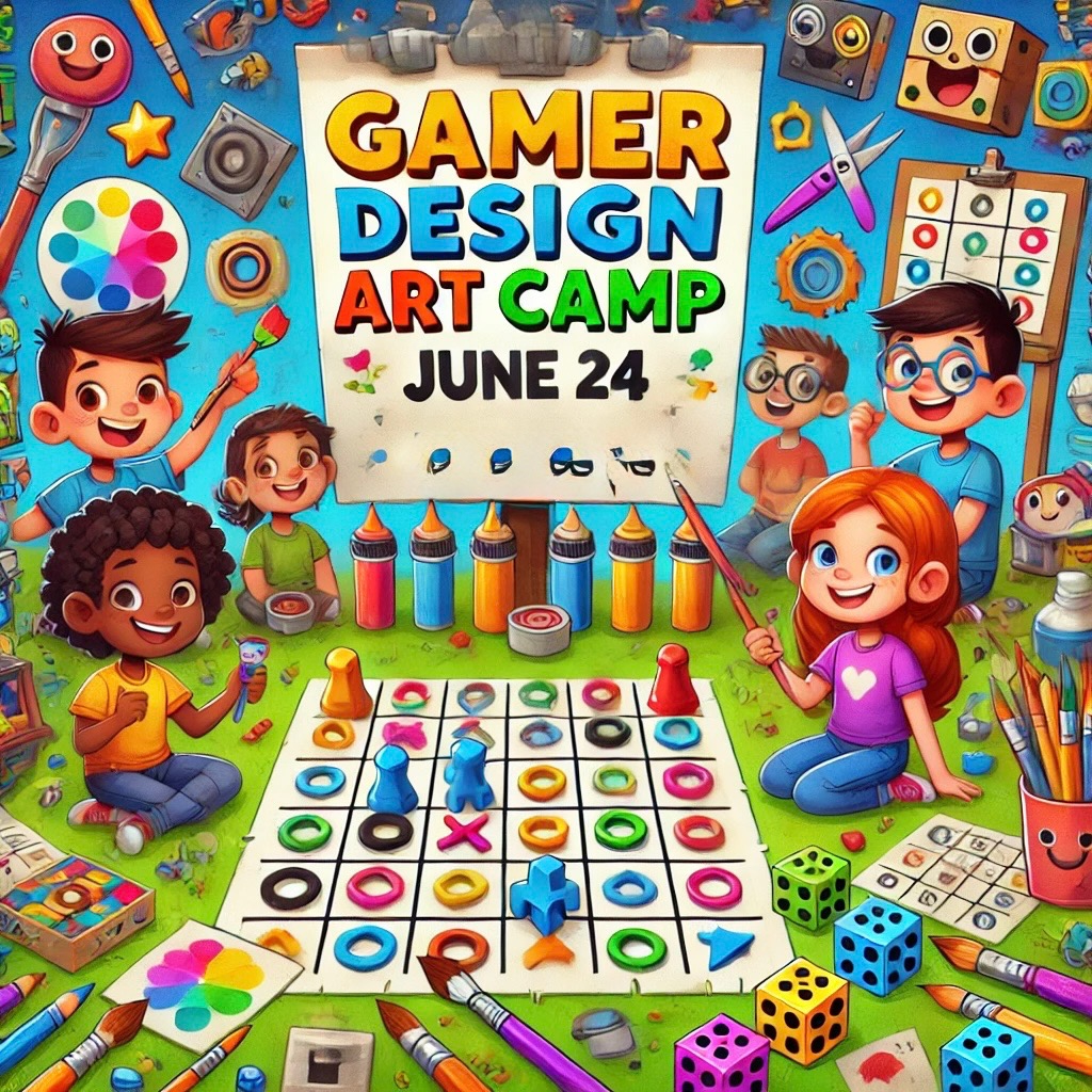 Gamer Design Art Camp