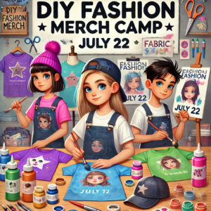 DIY Fashion Merch Camp