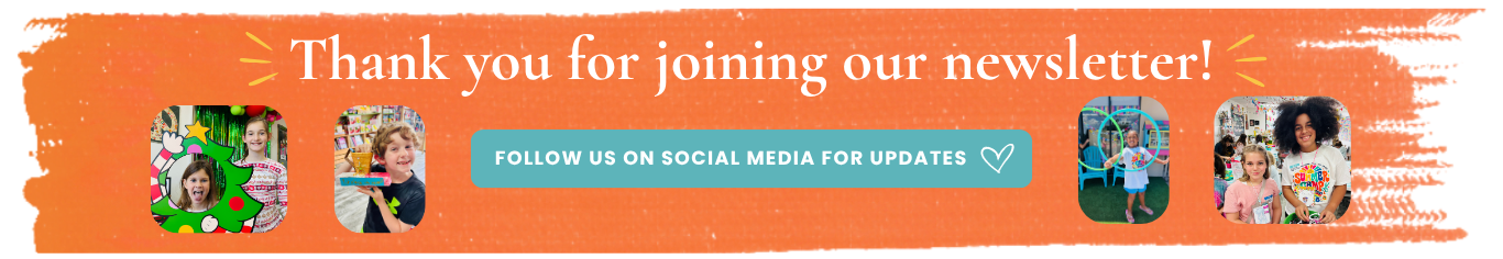 Thank you for joining our newsletter! Follow us on social media for updates.